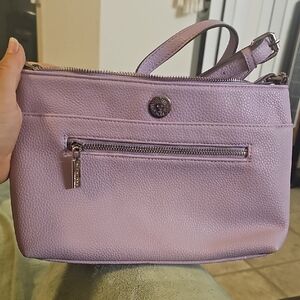 Lavender Textured Women's Bag